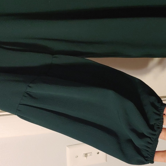 Dark green dress, holiday, party, event - Picture 3 of 4